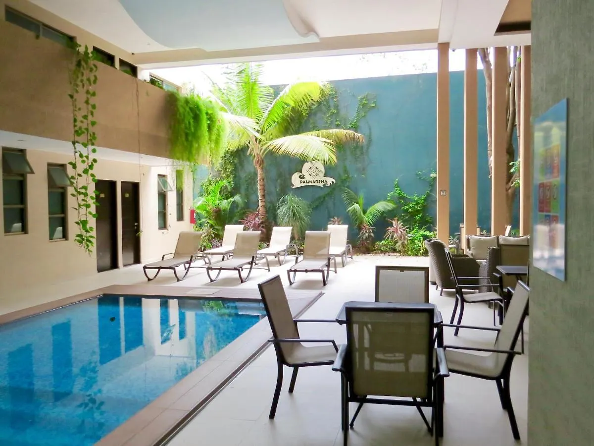 Hotel Palmarena Rooms & Residences - Long Stay Comfort With Parking, Sauna, Gym & Pool - Steps From 5Th Avenue Playa del Carmen